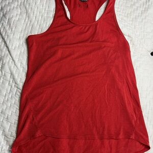 Oiselle Red Racer Back Tank Top